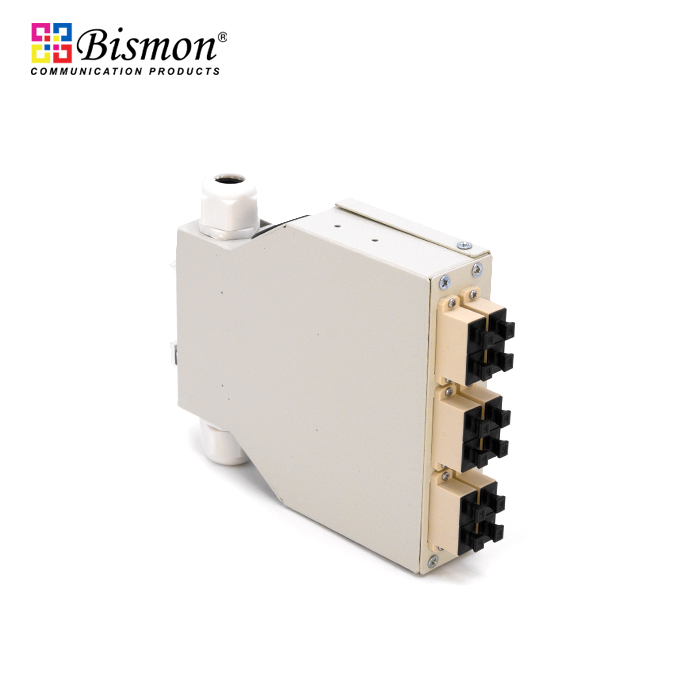 DIN-Rail-12-Core-Wall-Box-fiber-optic-with-SC-Adapter-Duplex-Multi-mode